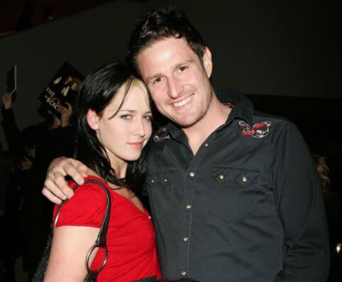 Amy Williamson with her ex-boyfriend, Wil Anderson.